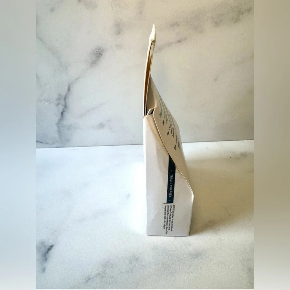 TYLT High-Speed Wall iPhone Charger w/ Built-In Lightning Cable – New Sealed